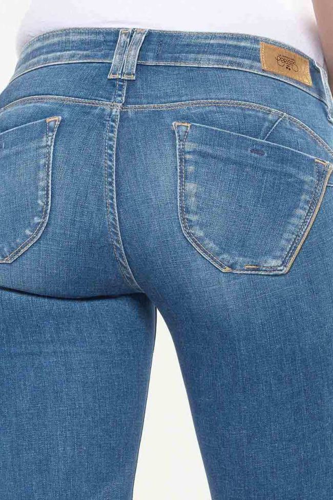 Jeans pulp slim 7/8ème Stal bleu N°4