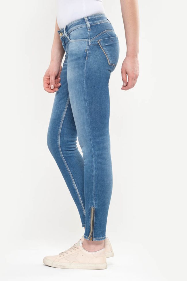 Jeans pulp slim 7/8ème Stal bleu N°4