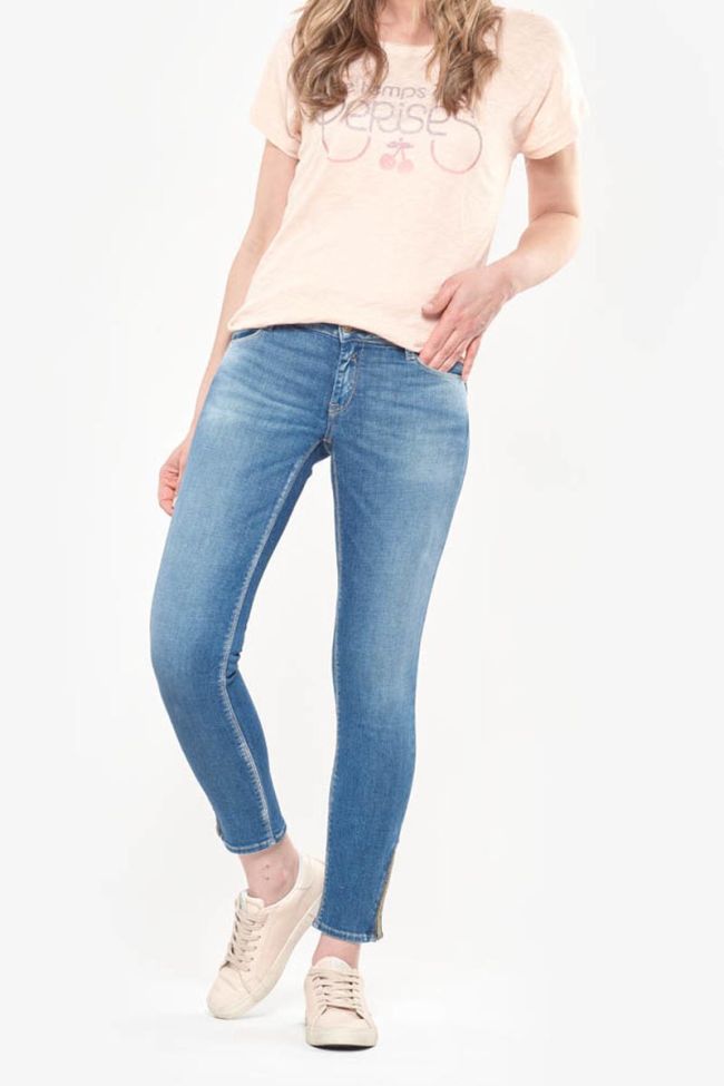 Jeans pulp slim 7/8ème Stal bleu N°4