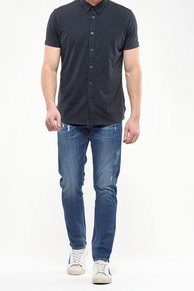 Jeans 600/17 adjusted Novik destroy bleu N°2