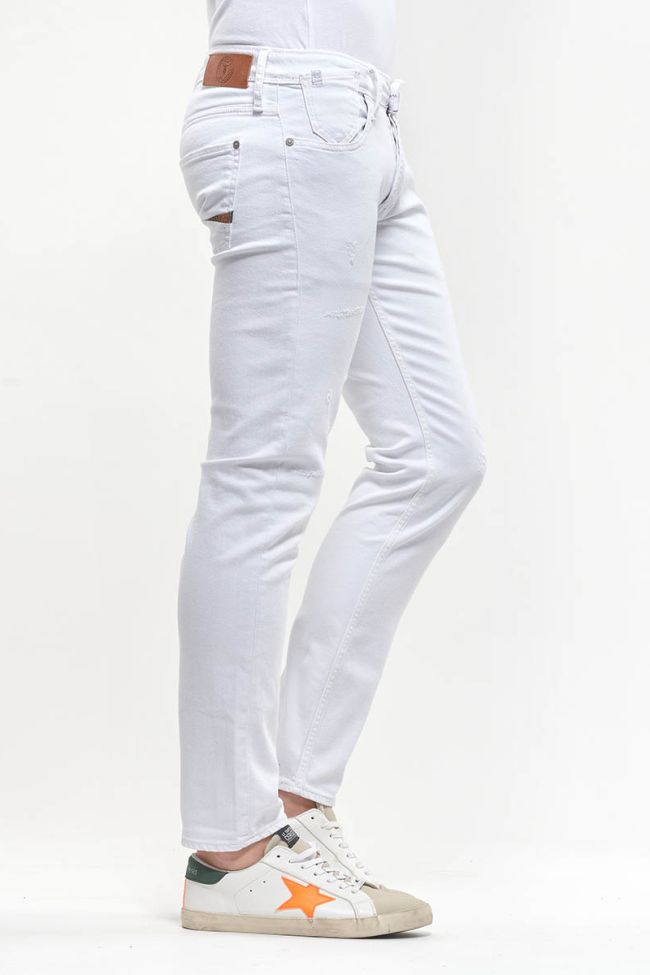 Jeans 700/11 slim Adam destroy blanc