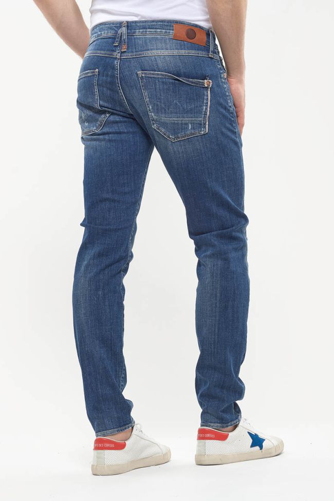 Jeans 700/11 slim Bob destroy bleu N°2