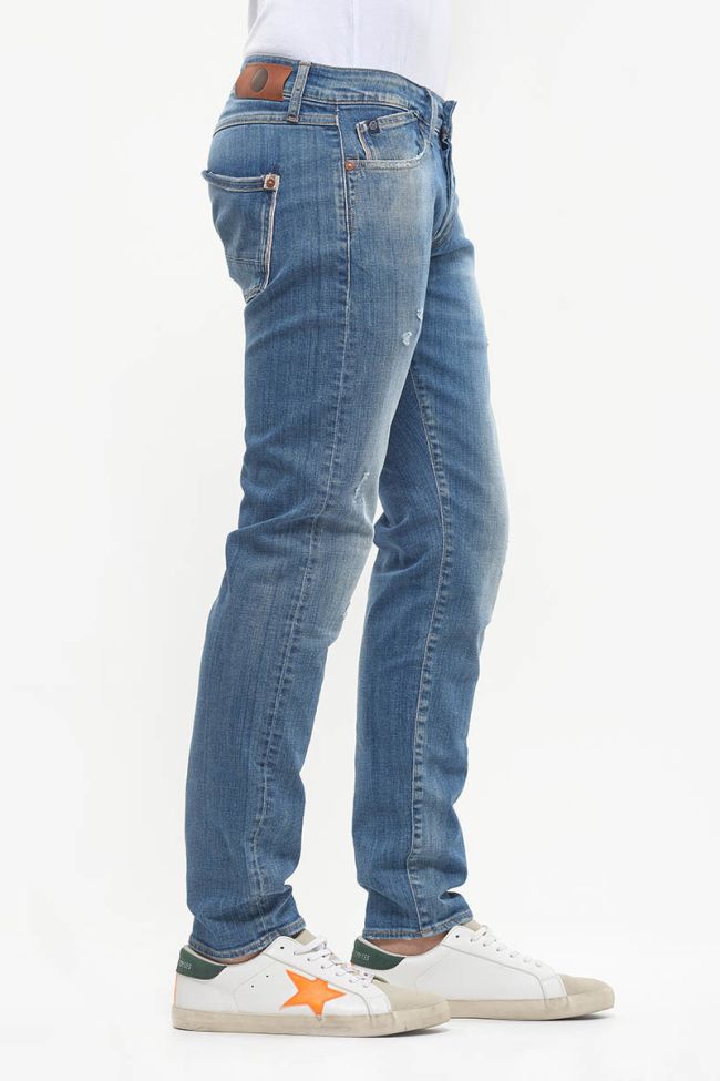 Jeans 700/11 slim Bob destroy bleu N°4