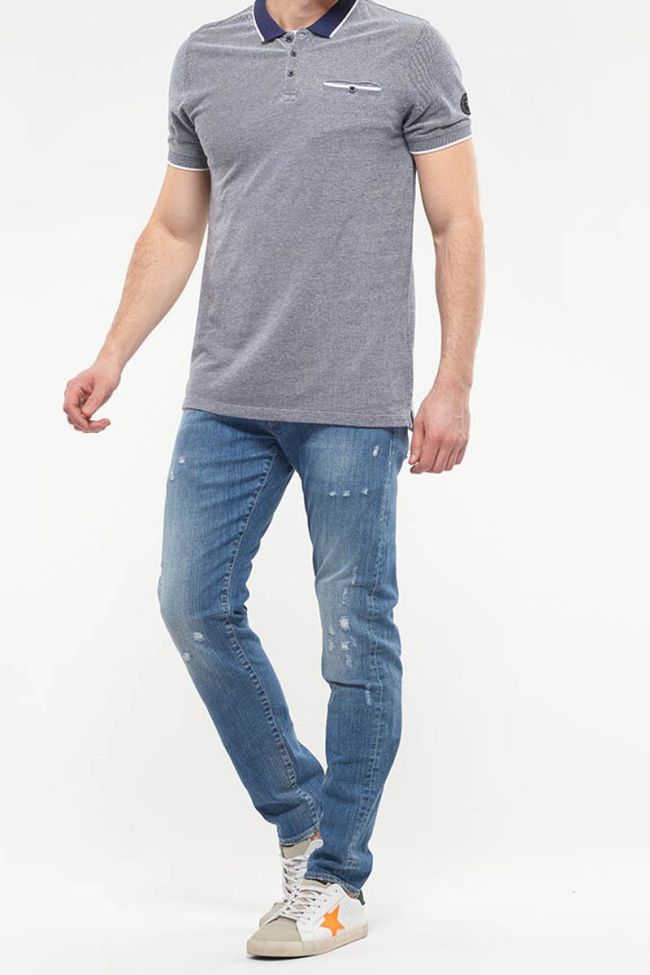 Jeans 700/11 slim Bob destroy bleu N°4