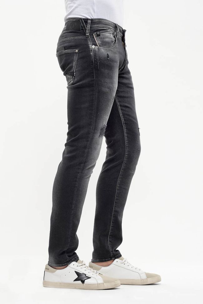 Jogg 700/11 adjusted jeans destroy noir N°1