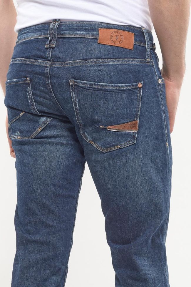 Jeans 700/11 slim Tchoia destroy bleu N°2