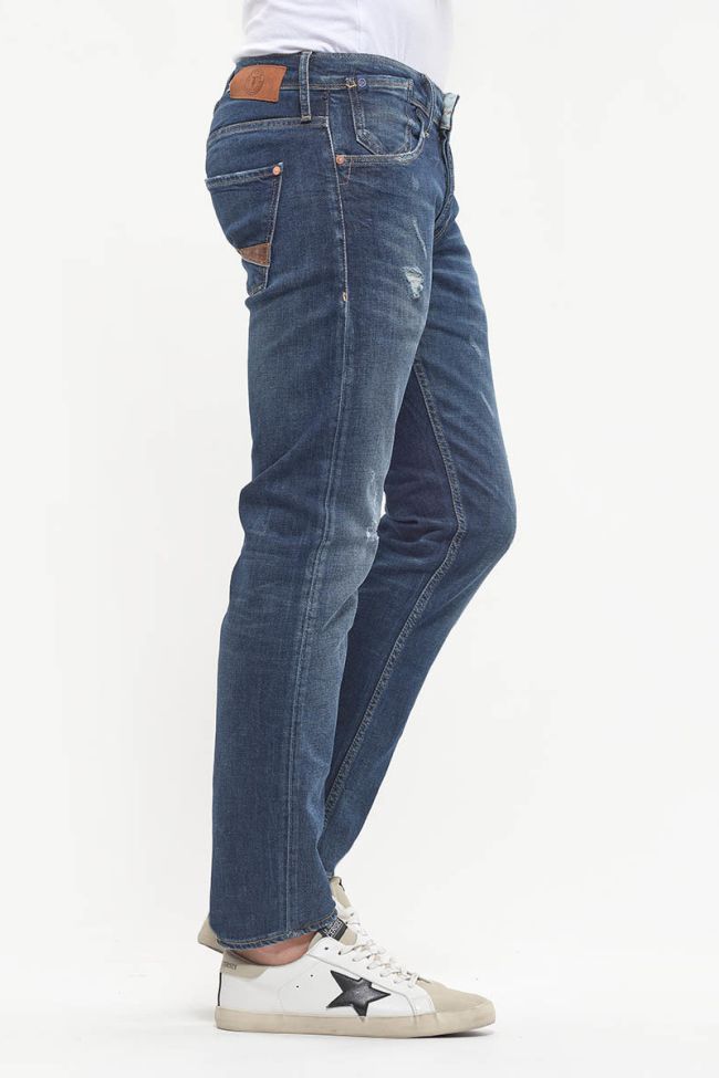 Jeans 700/11 slim Tchoia destroy bleu N°2