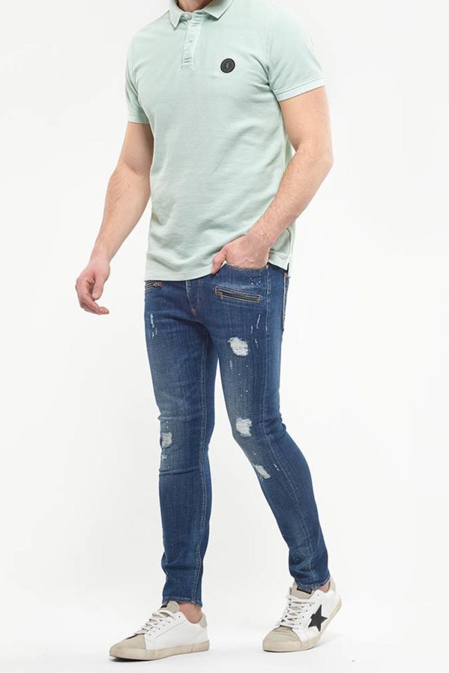 Jeans 900/15 tapered skinny Craft destroy bleu N°2