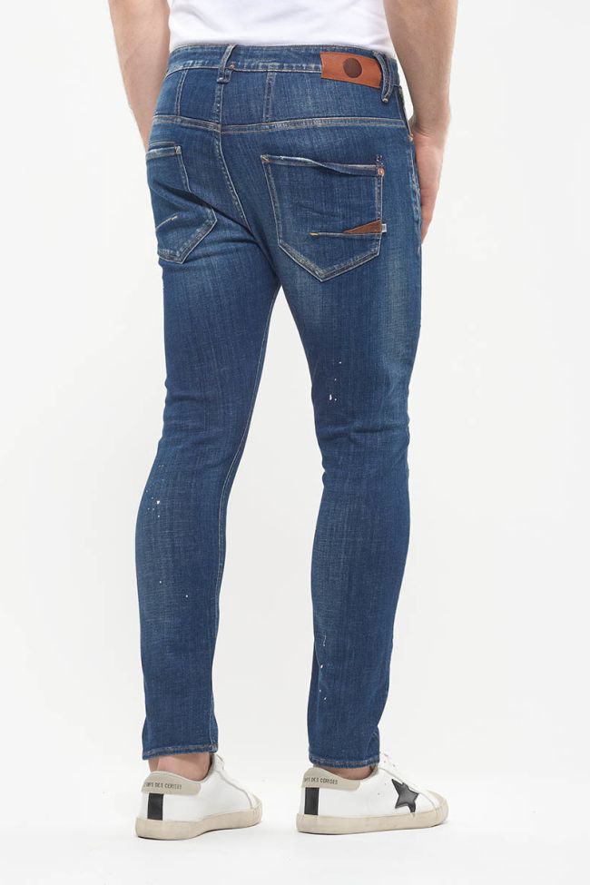 Jeans 900/15 tapered skinny Craft destroy bleu N°2