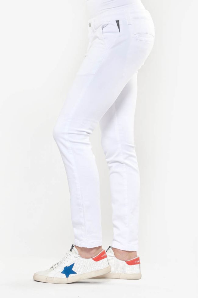 Chino Jogg Slim Kurt blanc