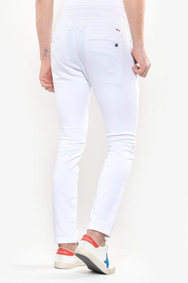 Chino Jogg Slim Kurt blanc