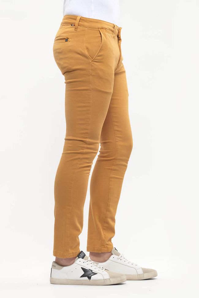 Chino Jogg Slim Kurt jaune