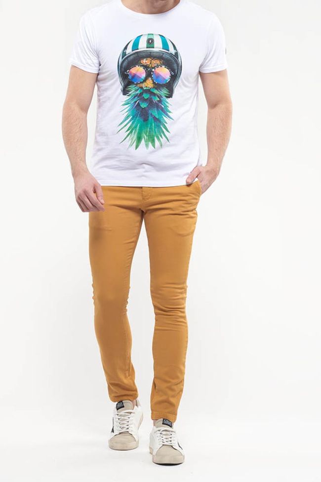 Chino Jogg Slim Kurt jaune