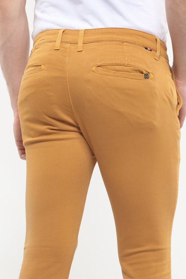 Chino Jogg Slim Kurt jaune