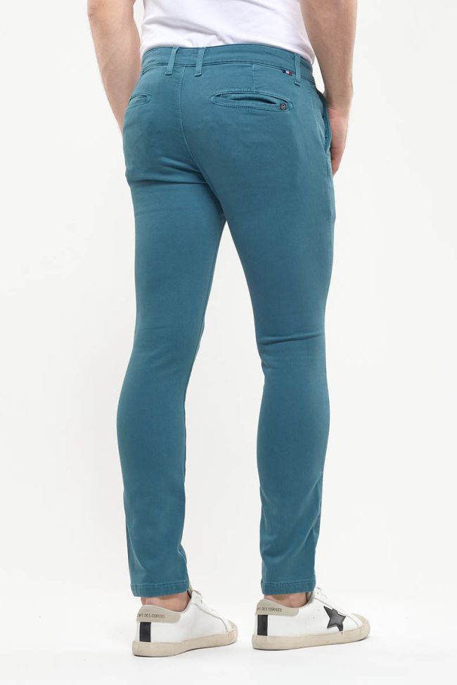Chino Jogg Slim Kurt bleu