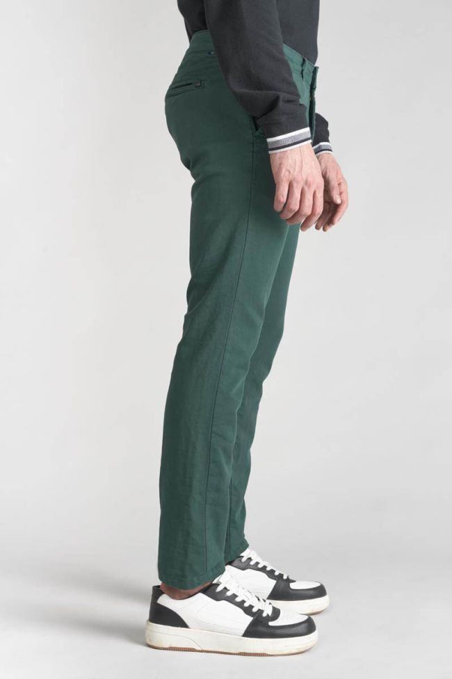 Pantalon chino Jogg Kurt vert sapin