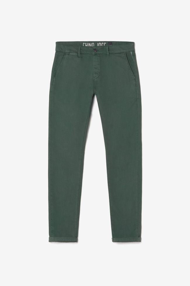 Pantalon chino Jogg Kurt vert sapin