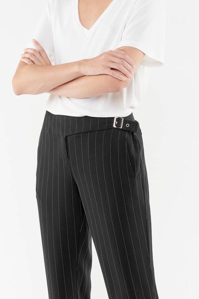 Pantalon droit Ciba noir