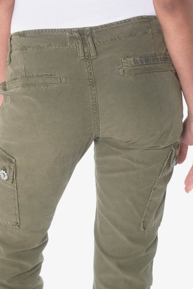 Pantalon cargo Dakota kaki