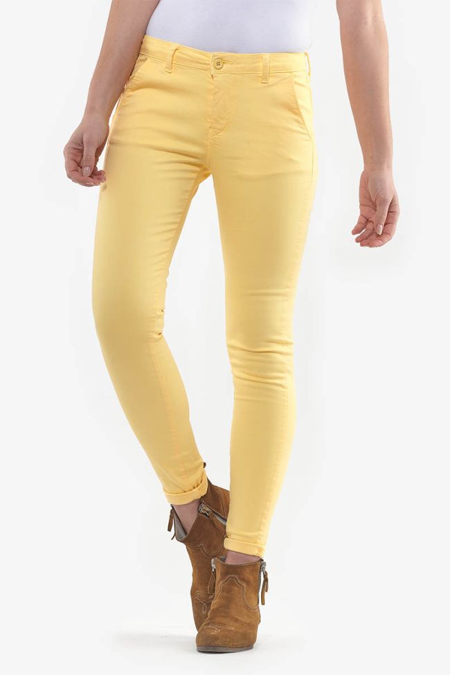 Pantalon Lidy Slim Jaune