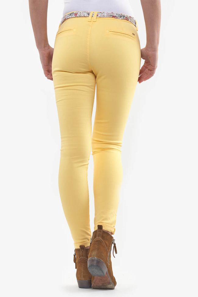 Pantalon Lidy Slim Jaune