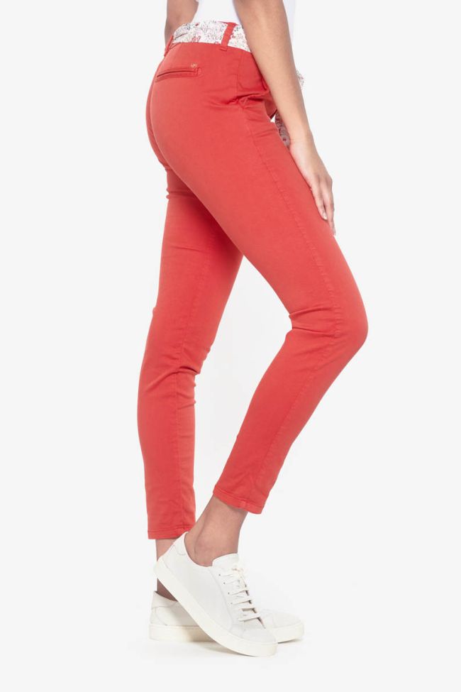 Pantalon Lidy Slim rouge