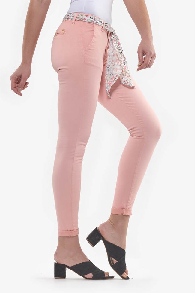 Pantalon Lidy Slim Pêche