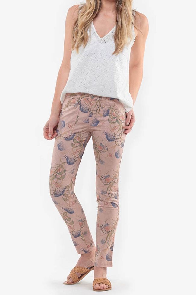 Pantalon Slim Myles rose