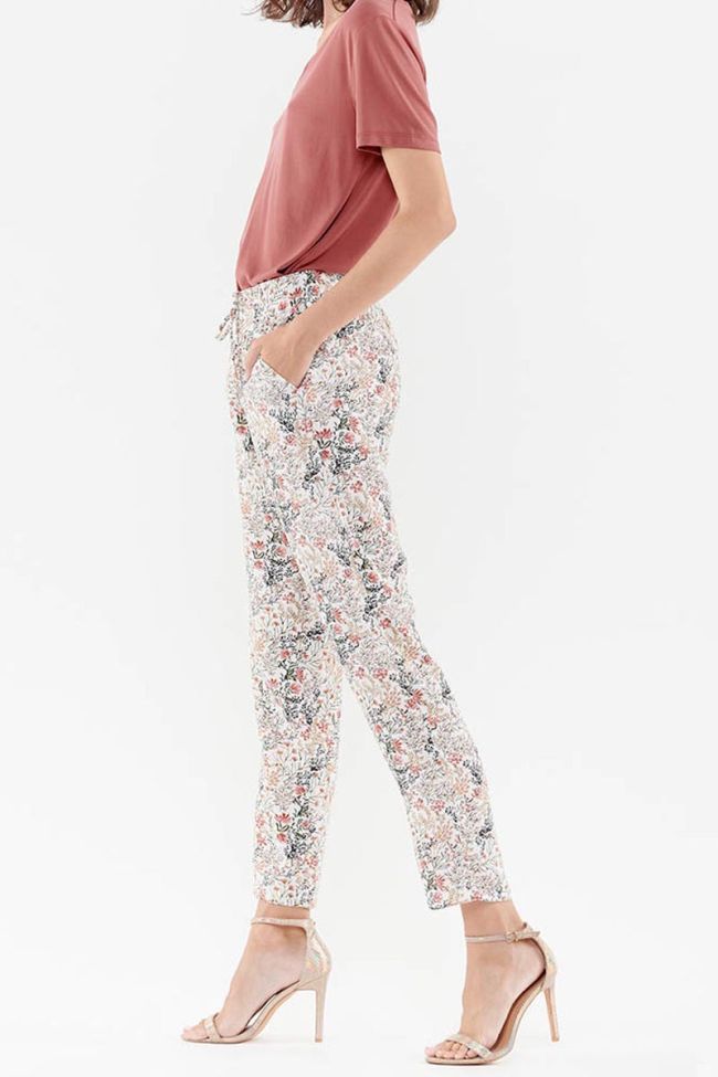 Pantalon Droit Tulipa écru