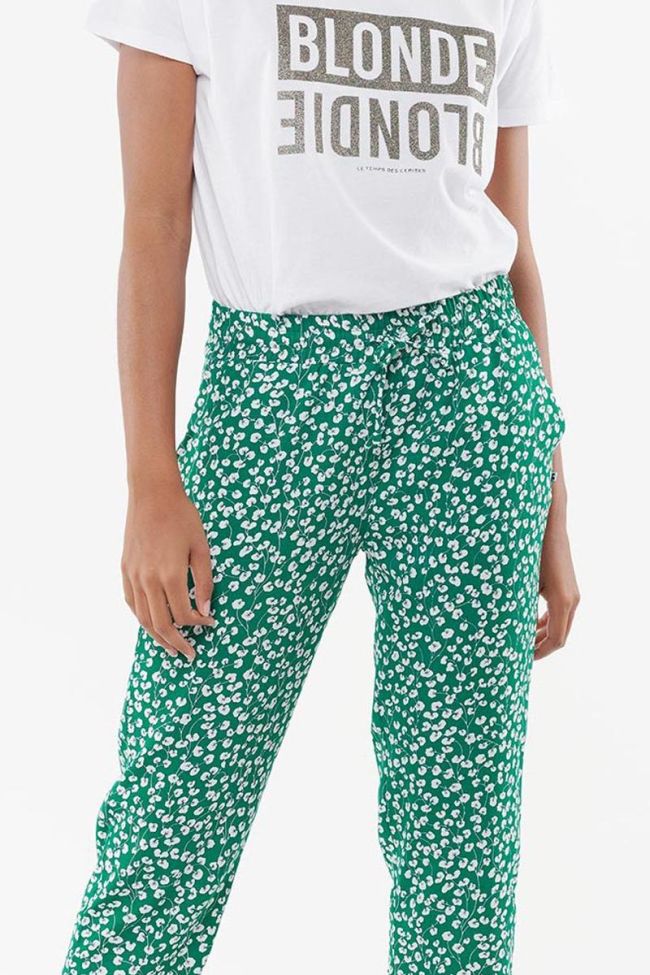 Pantalon Droit Tulipa vert