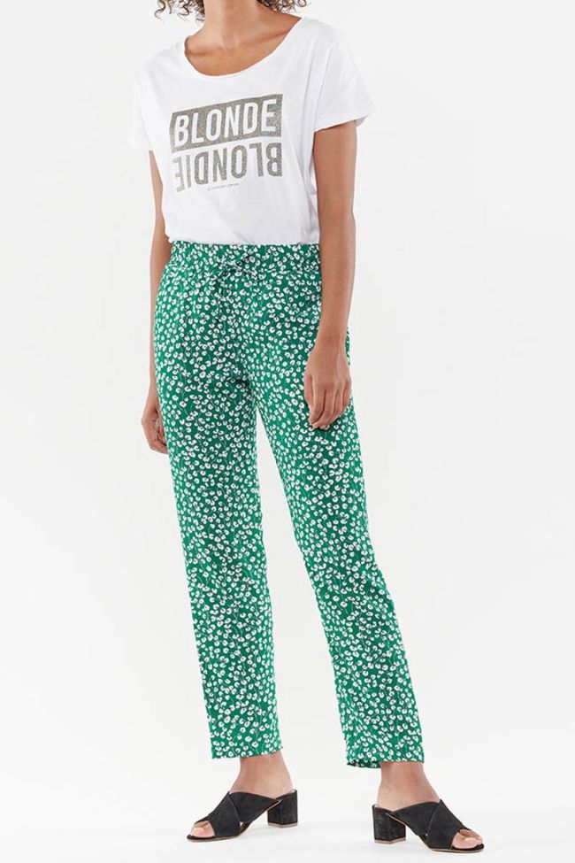 Pantalon Droit Tulipa vert