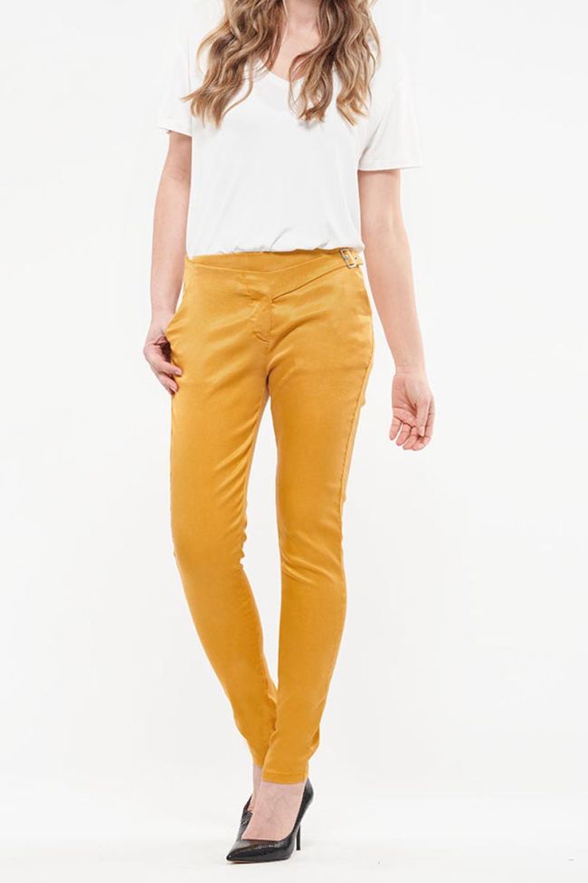 Pantalon Chino Slim You jaune