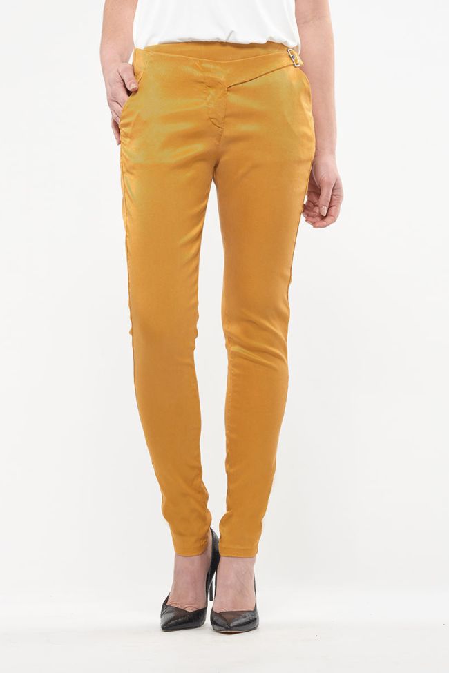 Pantalon Chino Slim You jaune