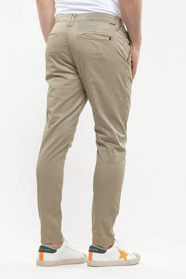 Pantalon Chino Slim Astor beige