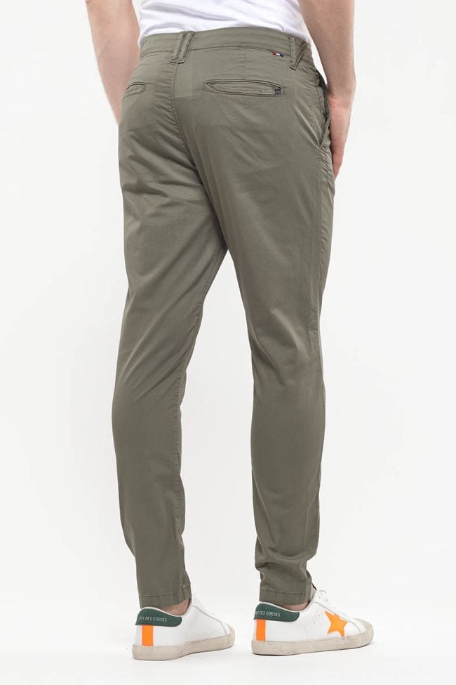 Pantalon Chino Slim Astor kaki