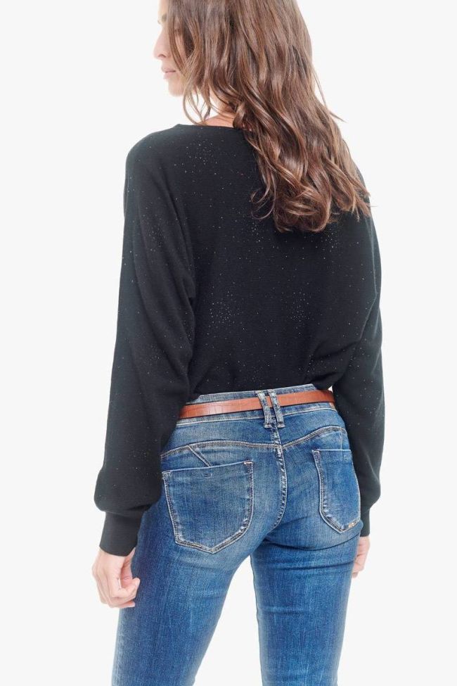 Ceinture en cuir Célia marron