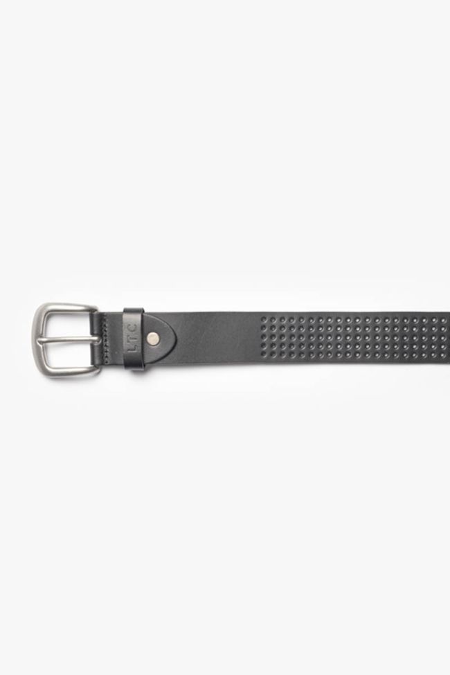Ceinture Selve en cuir noir