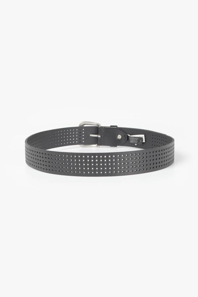 Ceinture Selve en cuir noir