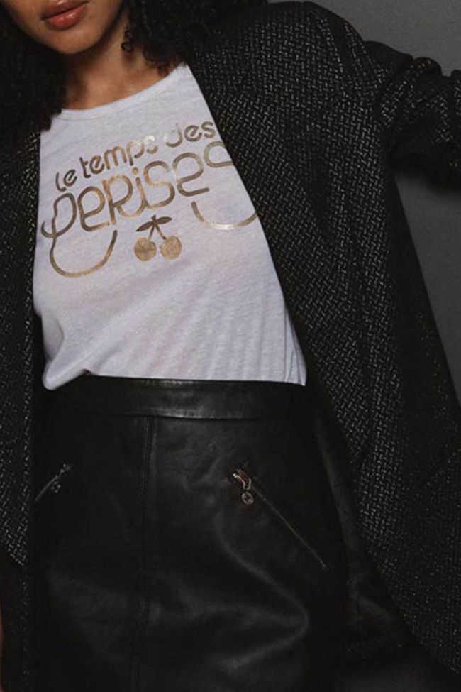 Veste de blazer Calipso noire et or