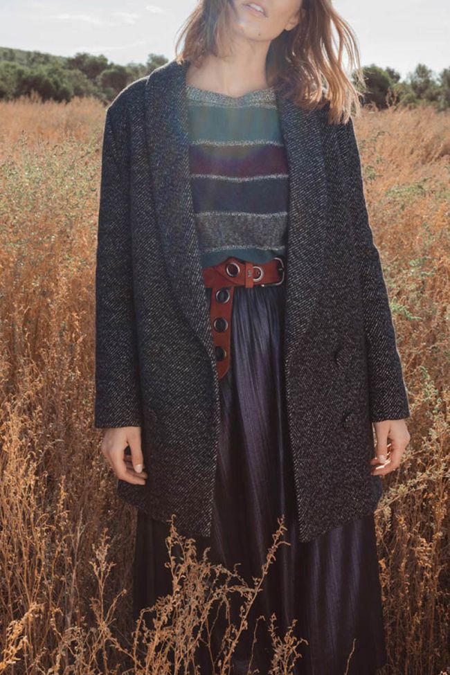 Manteau en laine mélangée Dilan
