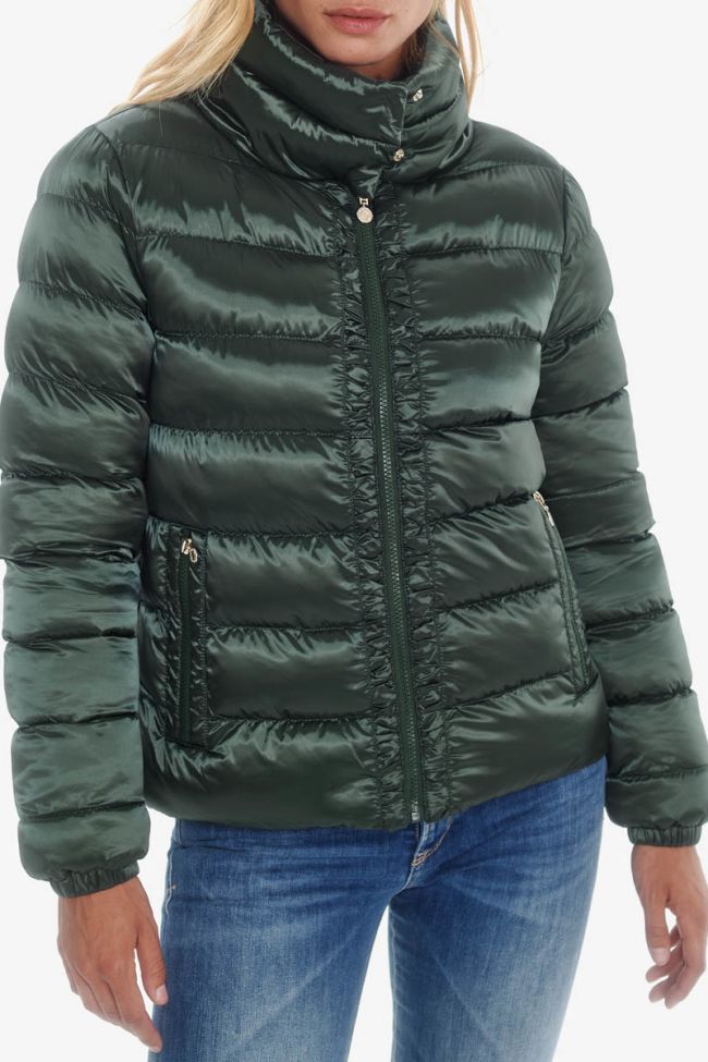 Doudoune verte foncée Dolores