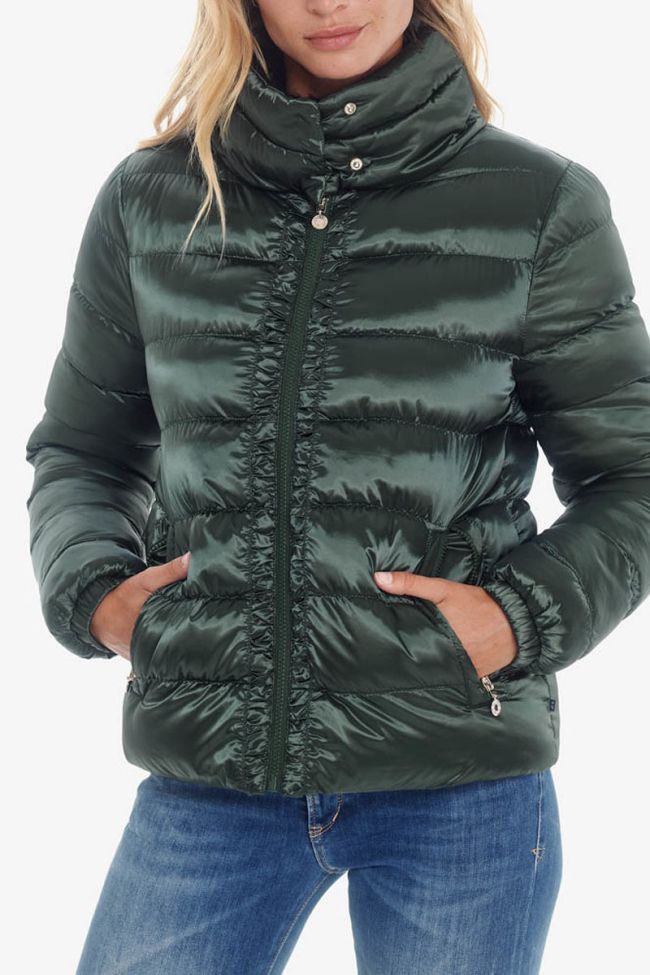 Doudoune verte foncée Dolores