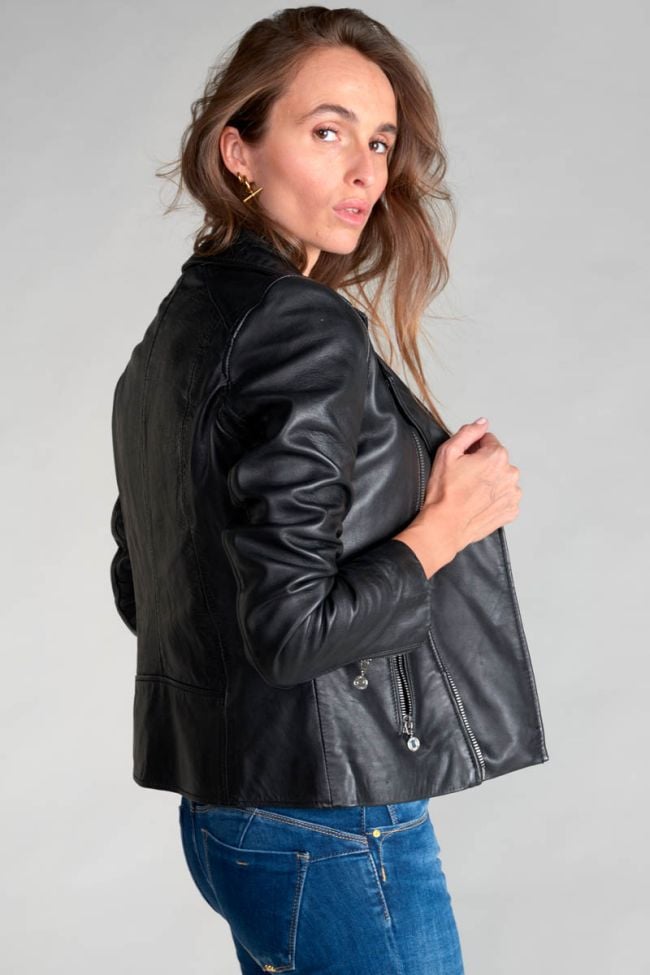 Veste Nancy en cuir
