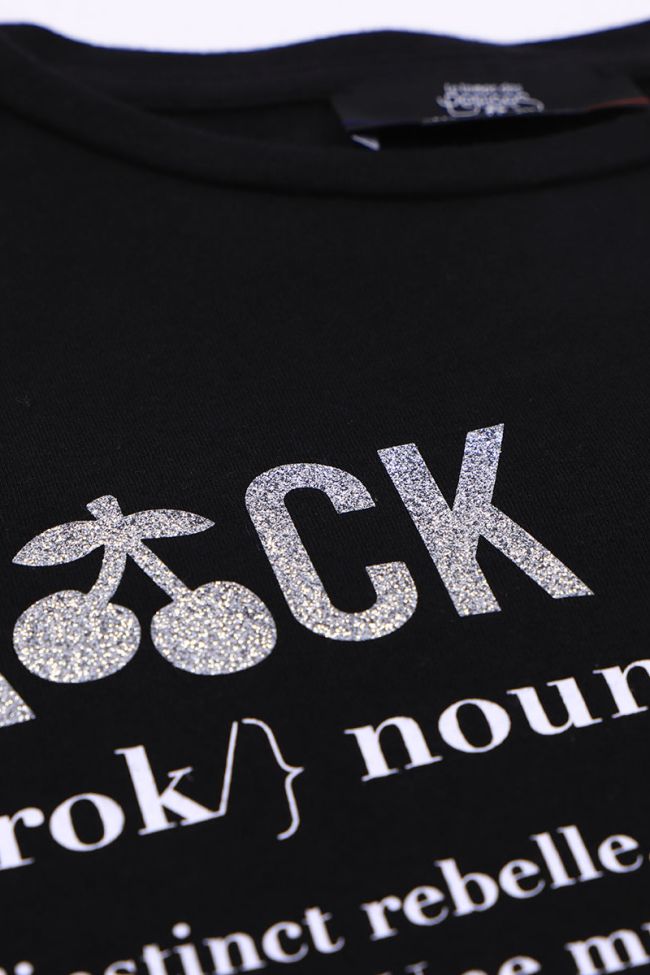 T-shirt Annalisegi noir