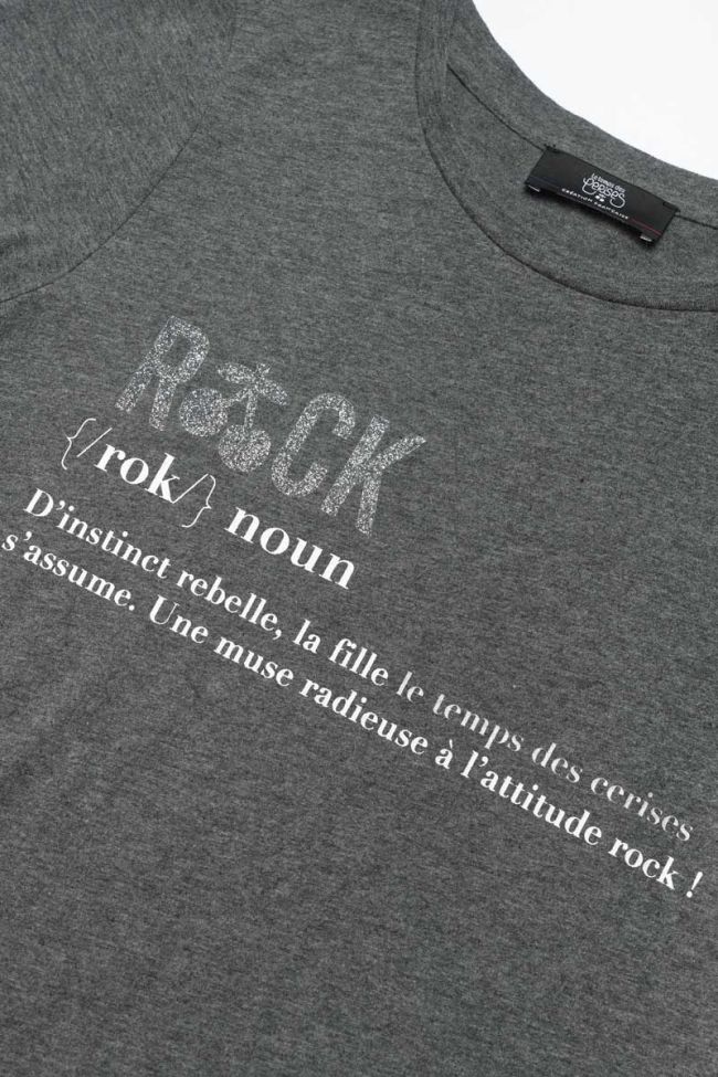 T-shirt Annalisegi gris