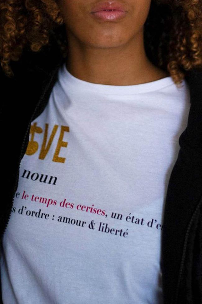 T-shirt Kendragi blanc