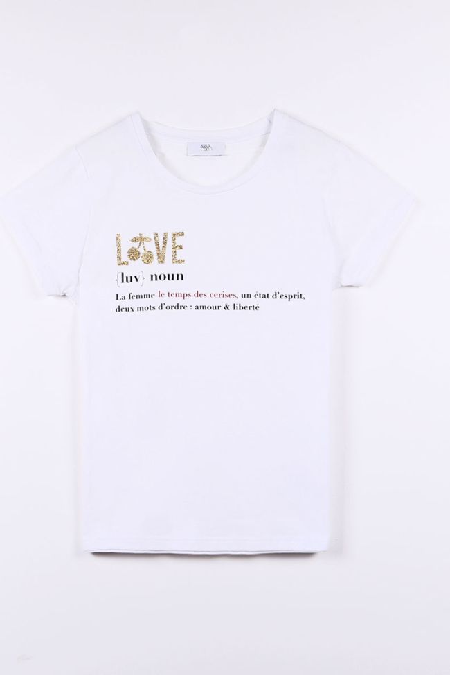 T-shirt Kendragi blanc