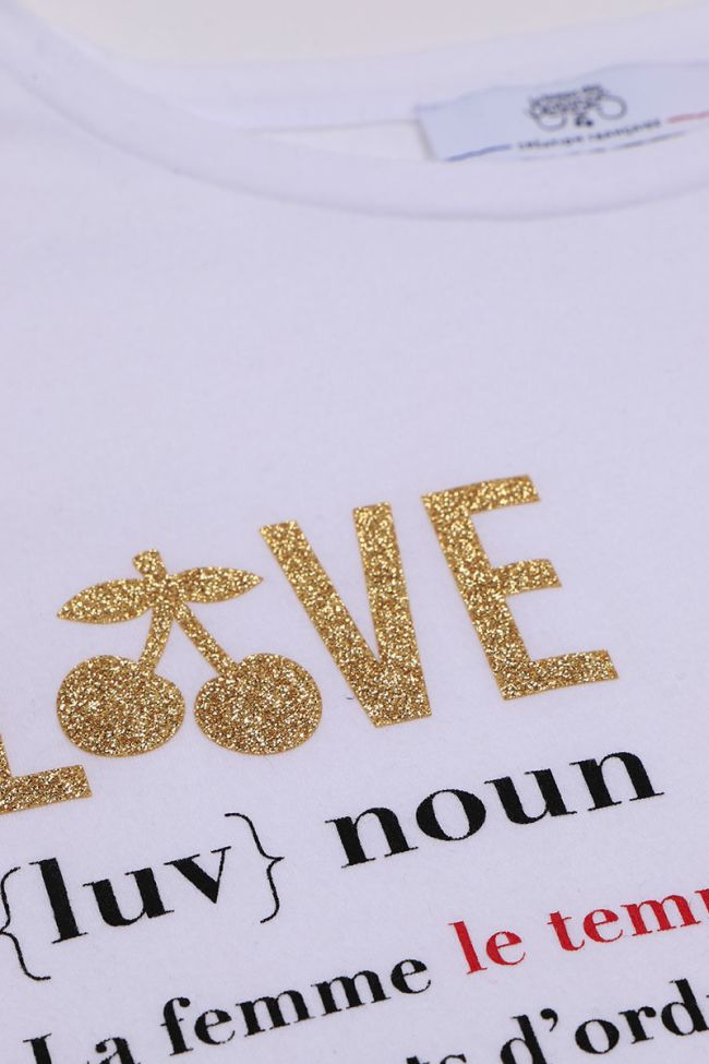 T-shirt Kendragi blanc