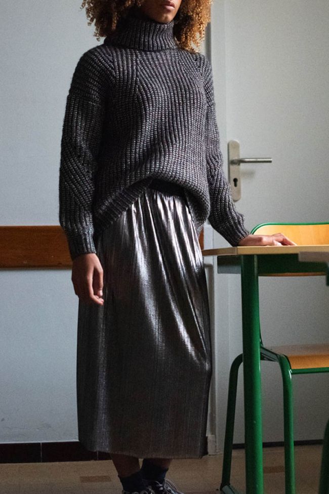 Jupe Mapgi argentée