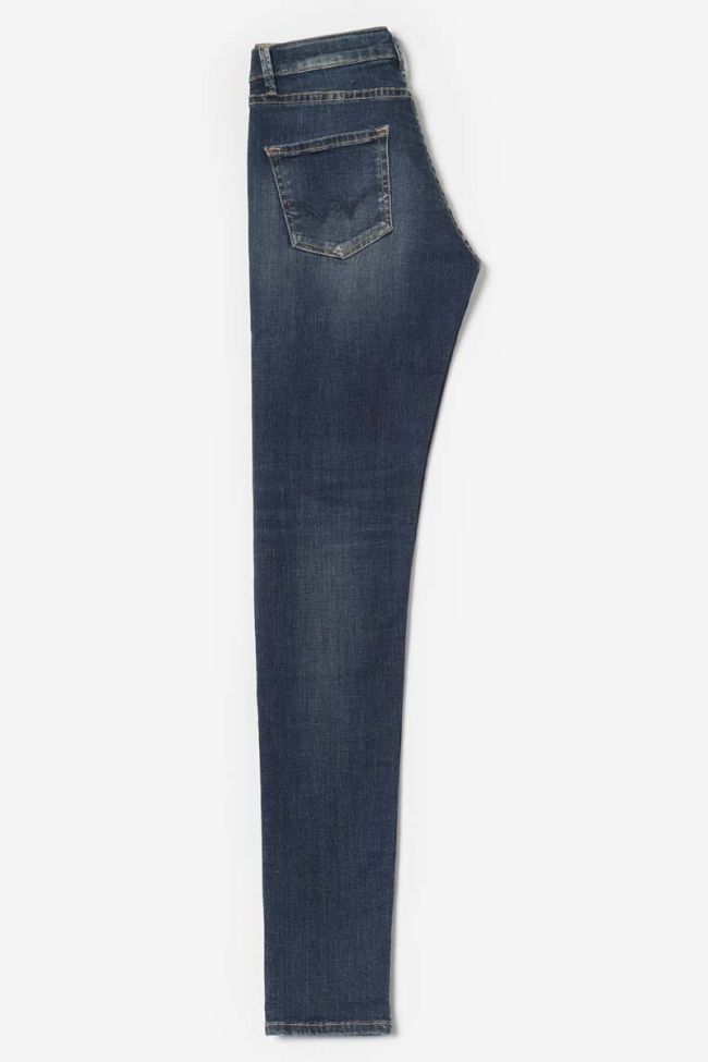 Power slim jeans taille haute bleu N°2